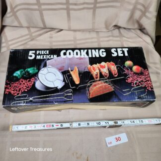 e30- Vintage 5 Piece Taco Holder Set
