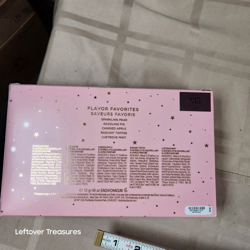 e62- Victorias Secret Flavor Favorites 5-Piece Lip Gloss Sealed Gift Set. - Image 2