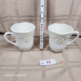e73- lenox coffee mugs