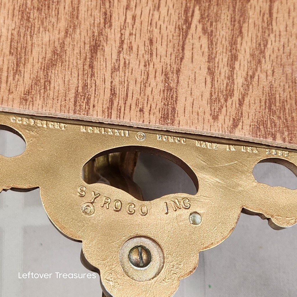 e75- Syroco Hollywood Regency Wall Sconces - Image 3