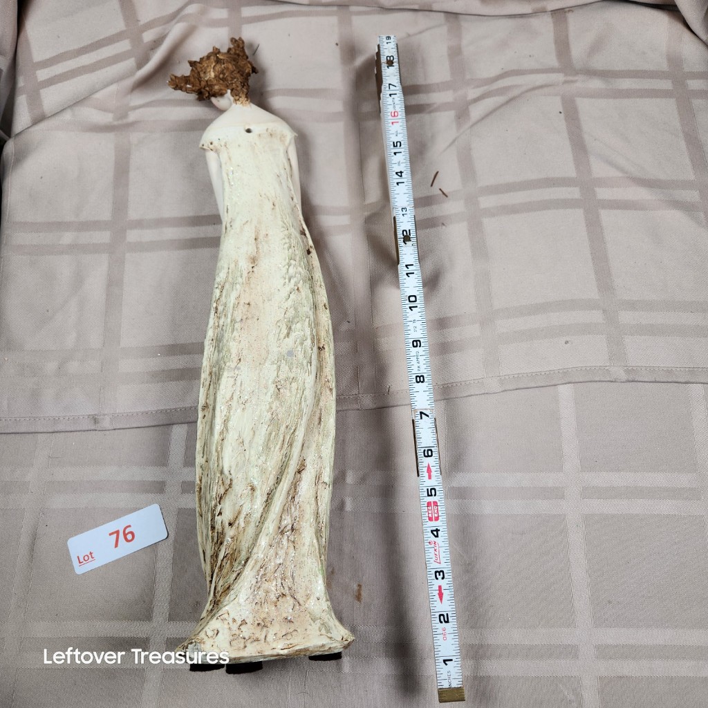 e76- Tall Woman Statue. - Image 2