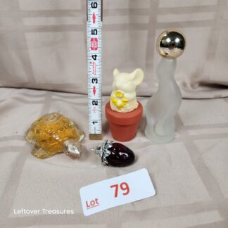 e79- Vintage Avon Perfume Bottle Collection