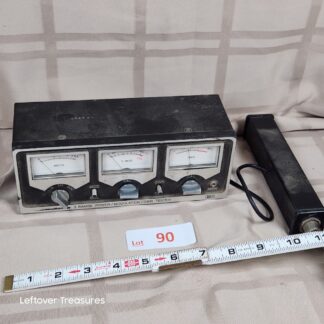 e90- Micronta 21-522 3-Range Power, Modulation, and SWR Tester
