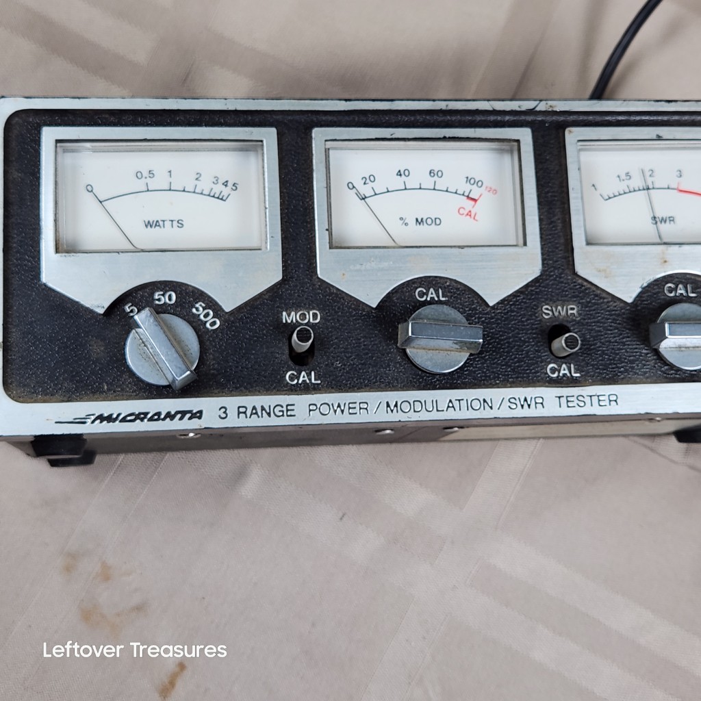 e90- Micronta 21-522 3-Range Power, Modulation, and SWR Tester - Image 2