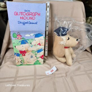 e96- Avon Autograph Hound Stuffed Animal