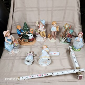 e99- vintage collection of figurines. 1980s