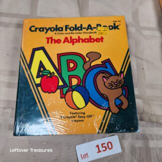 e150- Crayola Fold a book. The alphabet