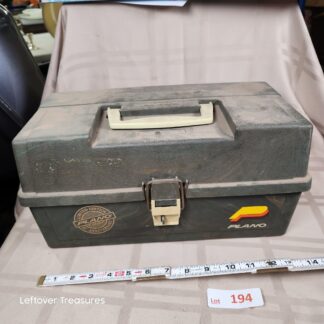 e194- vintage Plano Tackle Box