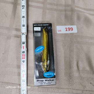 e199- Savage Gear Prop Walker in Golden Shiner